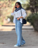 شلوار جین زنانه بگ کد 20212