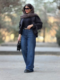 شلوار جین زنانه بگ کد 21158