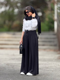 شلوار زنانه کرپ مشکی
