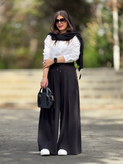 شلوار زنانه کرپ مشکی