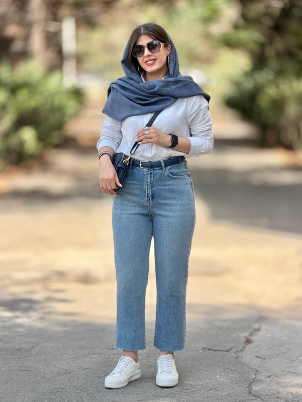 شلوار جین زنانه مدل کراپ استریت کد 1121/5